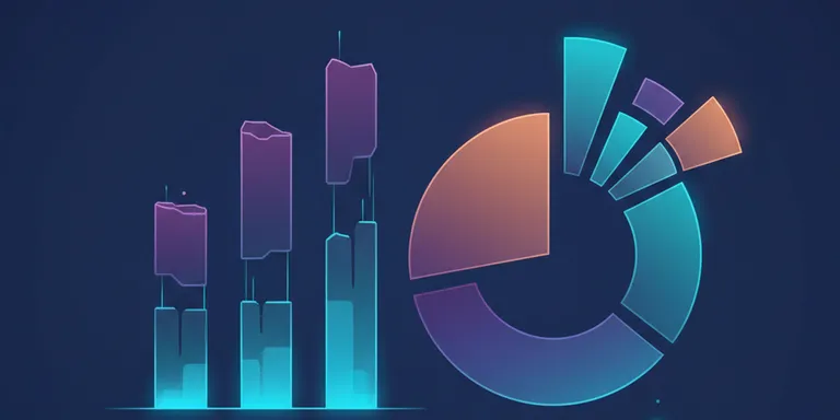 Visual representation of fragmented or incomplete data, shown as broken bar charts and pie chart segments with noticeable gaps. The overall impression is one of imbalance and missing information, conveyed through a thoughtful, analytical design with contrasting colors highlighting the 'missing' parts.